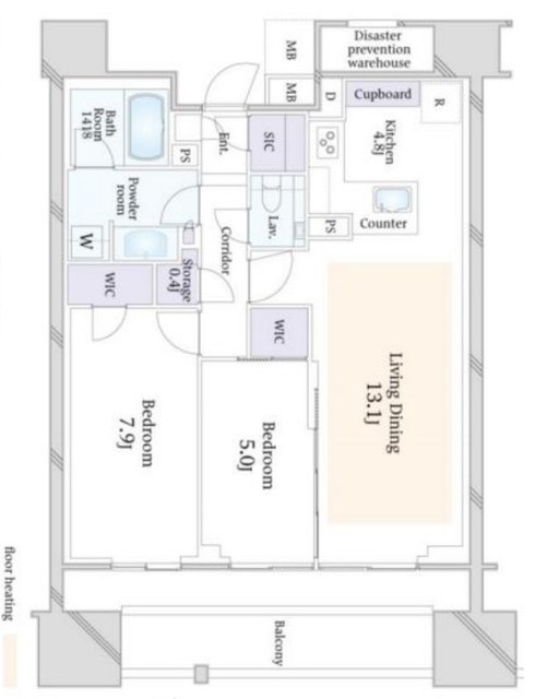 物件画像 シティタワー・ルフォン九段の杜 9階