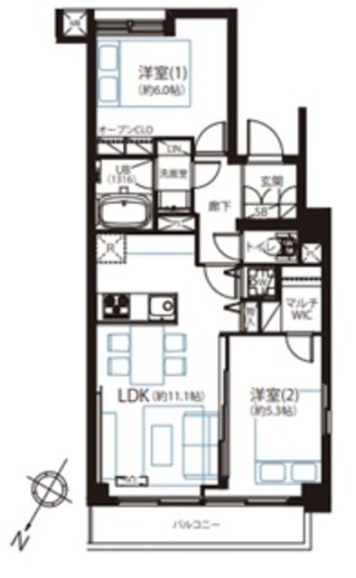 物件画像 豊栄ジャルダン高輪 4階
