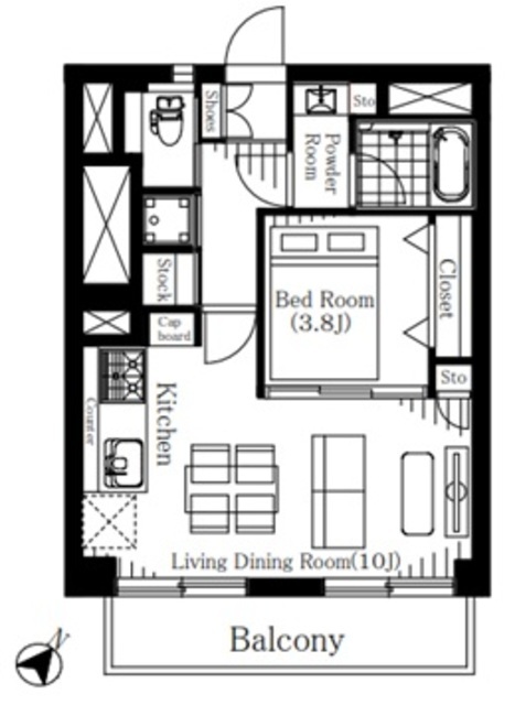 物件画像 目黒グリーンコープ 10階