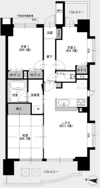 物件画像 日神パレステージ大山 3階
