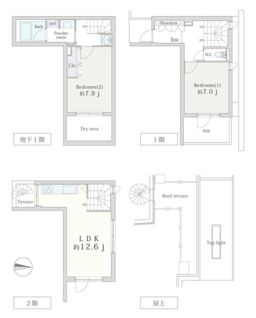 物件画像 モティーフ等々力 1階