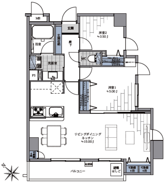 物件画像 モリス大井町南 13階