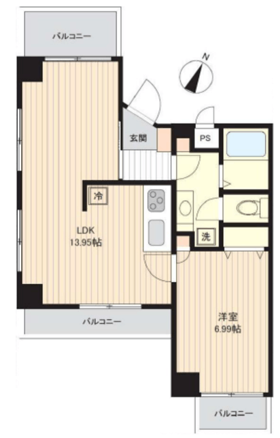 物件画像 セザール池袋要町 4階
