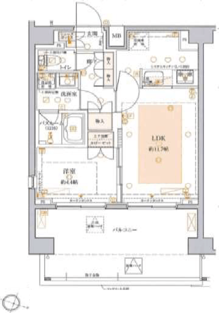 物件画像 クレヴィスタ多摩川六郷 9階