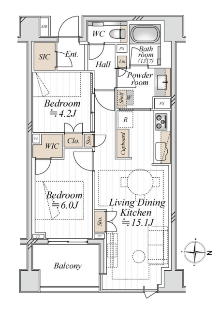 物件画像 ブランズ神楽坂 5階
