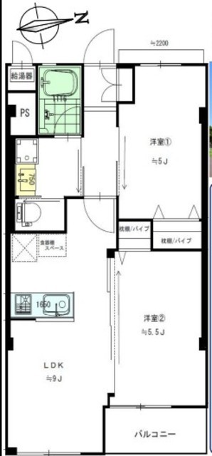 物件画像 代々木第2コーポラス 4階