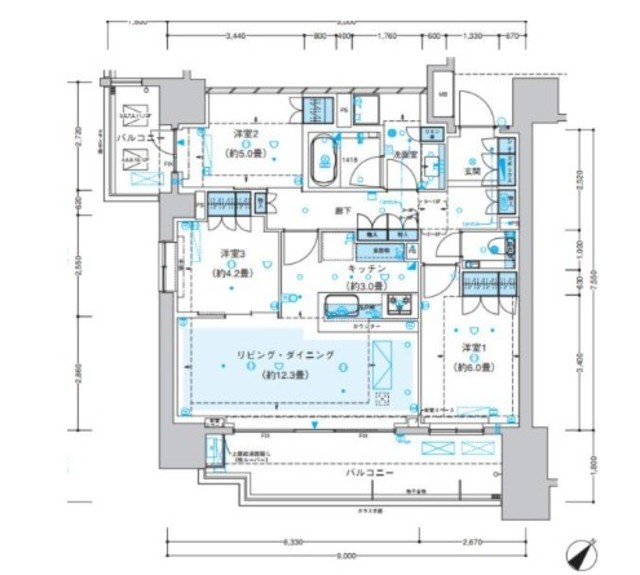 物件画像 ザ・パークハウス赤坂レジデンス 10階