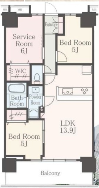 物件画像 浅草タワー 6階