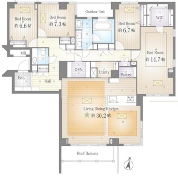 物件画像 パーク・コート山王 3階