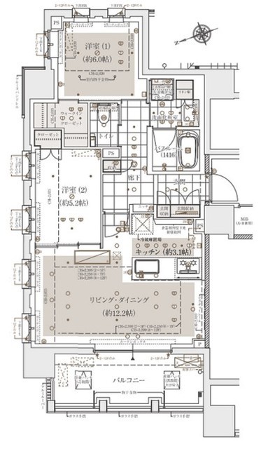 物件画像 アトラス麻布十番 11階
