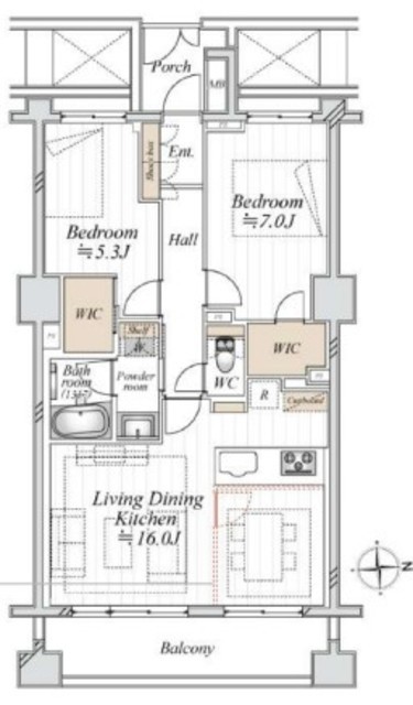 物件画像 ディアナコート恵比寿 8階