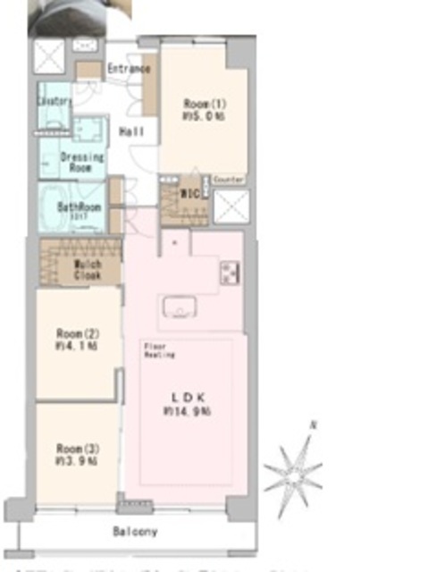 物件画像 サンビューハイツ渋谷 4階