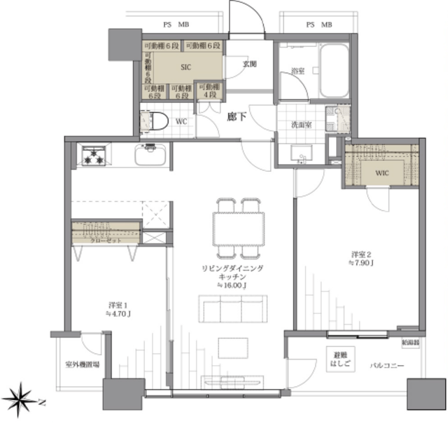 物件画像 ウェリスシティ大森タワー 19階