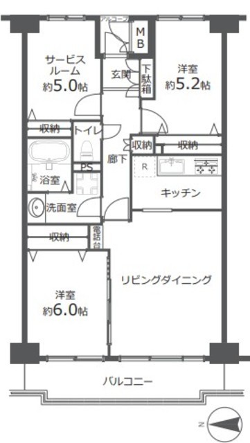 物件画像 東大島ファミールハイツ 4階