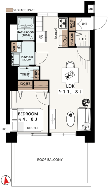 物件画像 シャンボール中野 2階