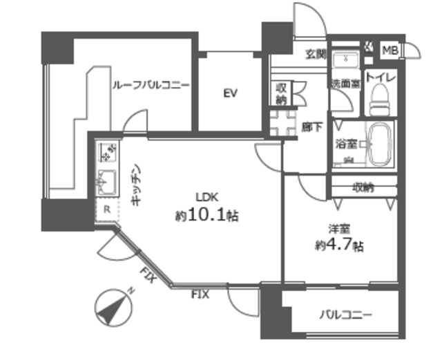 物件画像 メインステージ文京春日 11階