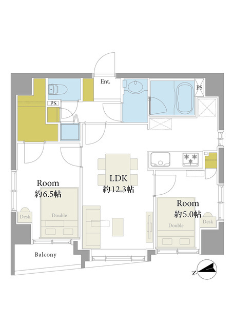 物件画像 八丁堀アムフラット 10階