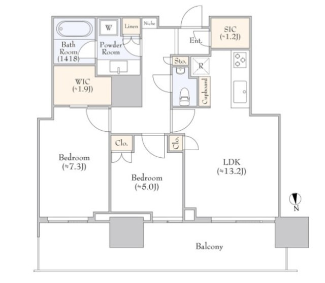 物件画像 晴海フラッグサンビレッジ 40階