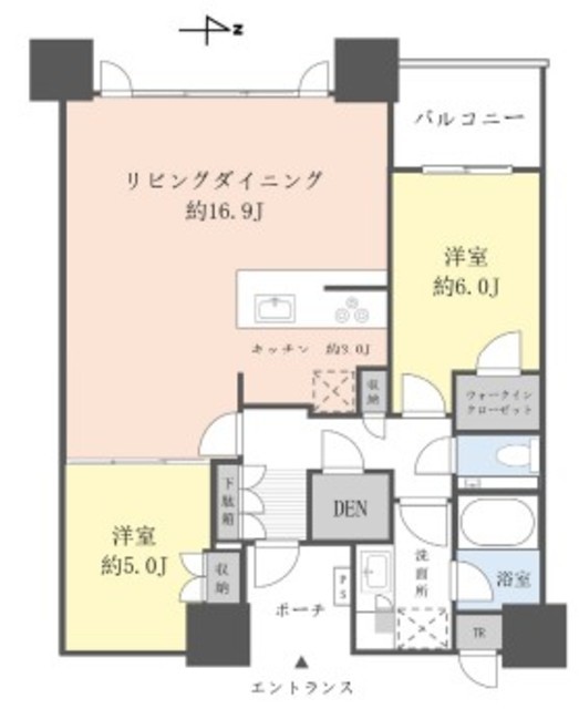 物件画像 ドゥ・トゥール 33階