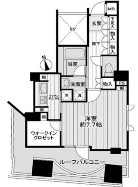 物件画像 グランステューディオ市ヶ谷薬王寺2 6階