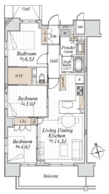 物件画像 レーベンリヴァーレ浅草エヴァープライド 5階