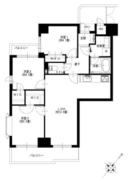 物件画像 東向島リリエンハイム 7階