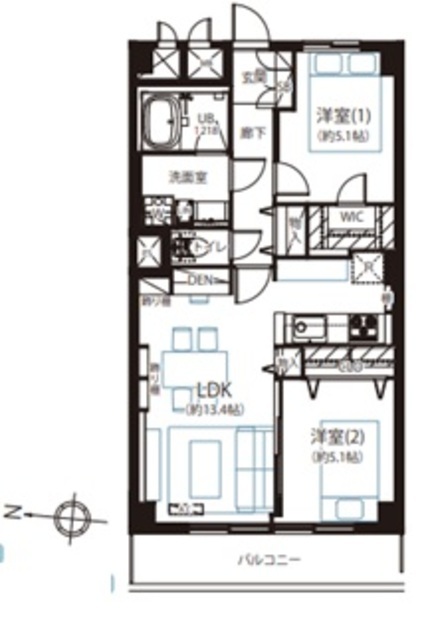 物件画像 大森パークハイツ 9階