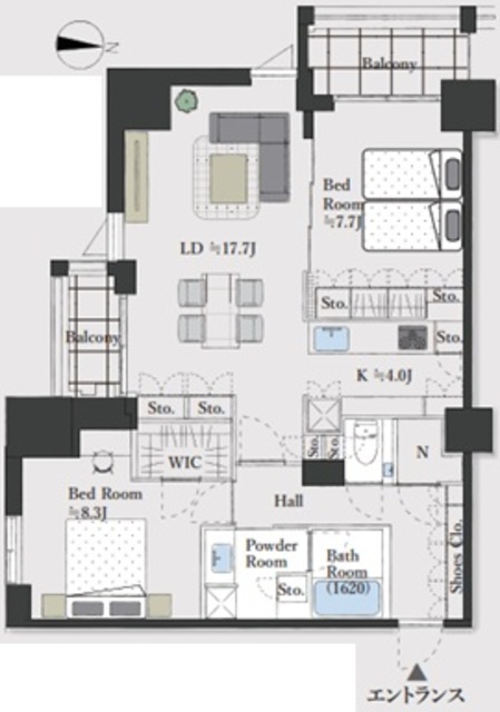 物件画像 六本木ヒルズレジデンス 4階