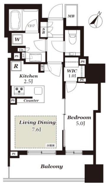 物件画像 ウェリスタワー千代田岩本町 5階