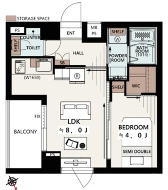 物件画像 パティオ西早稲田 5階