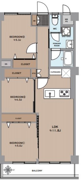 物件画像 近鉄ハイツ新宿 2階