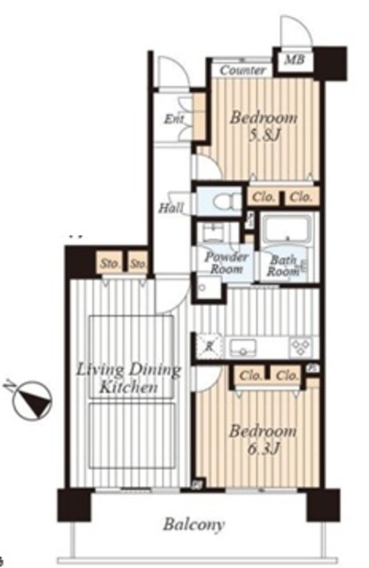 物件画像 ヒルズ目白台 2階