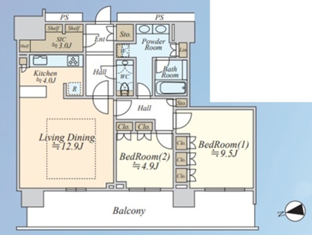 物件画像 パークタワー品川ベイワード 21階
