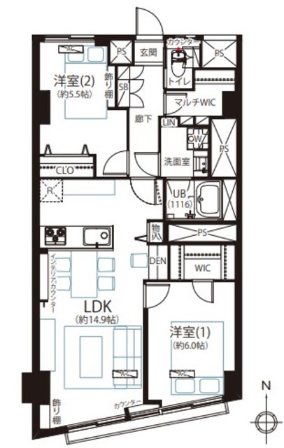 物件画像 目白が丘マンション 4階