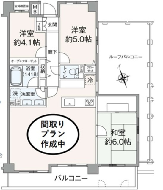 物件画像 ナイスアーバン東大井 3階