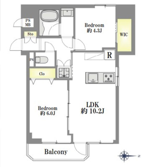 物件画像 トーア亀戸マンション 7階