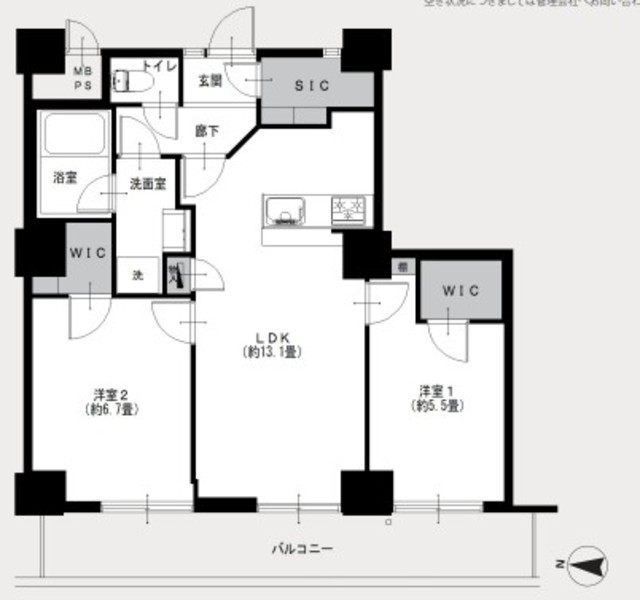 物件画像 ツインタワー住利毛利館 8階