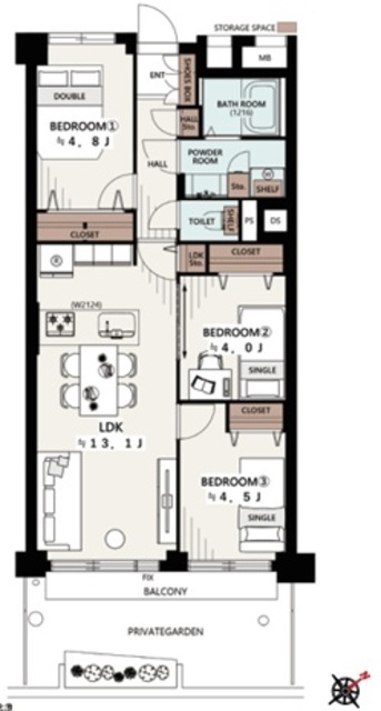 物件画像 パーク・ハイム駒沢 1階