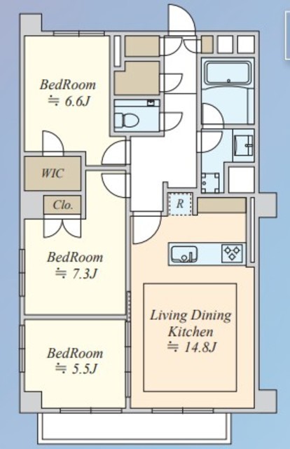 物件画像 マンション広尾台 7階