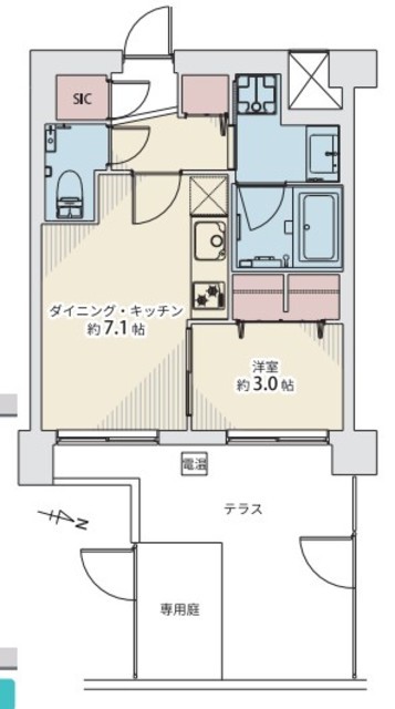 物件画像 スタジオデン千川 1階