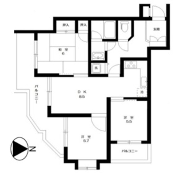 物件画像 日神パレス高円寺 4階