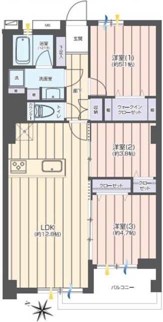 物件画像 南砂住宅 12階