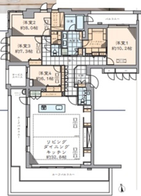 物件画像 パークシティ浜田山 5階