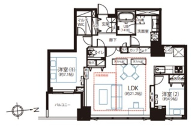 物件画像 シティタワーズ豊洲ザ・シンボル 41階