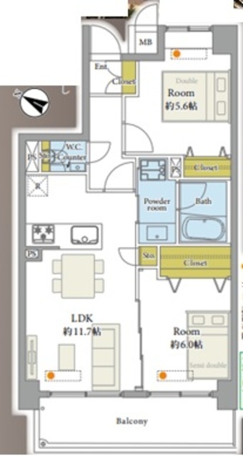 物件画像 エス・バイ・エルマンション御殿山 10階