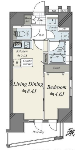 物件画像 シティインデックス西五反田 2階