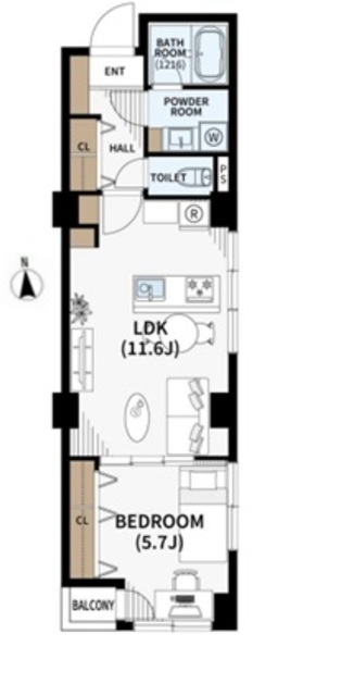 物件画像 常盤松葵マンション 5階