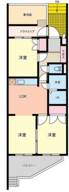 物件画像 クレール八幡山 1階