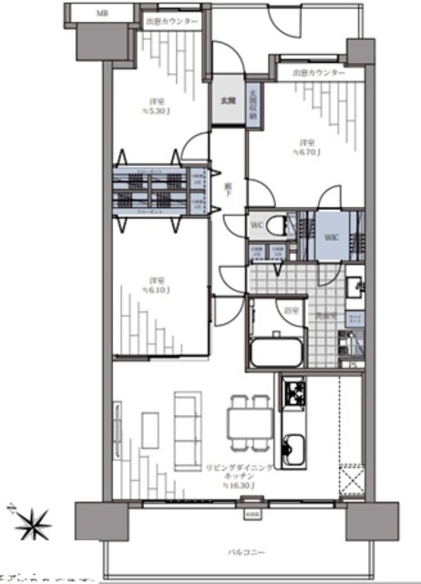物件画像 東京サーハウスガーデンポート 3階