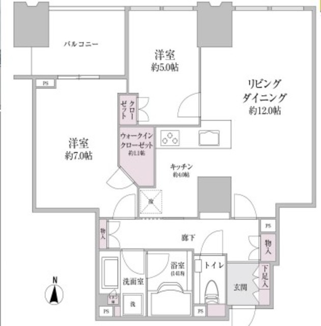 物件画像 シティタワーズ豊洲ザ・ツインサウスタワー 38階
